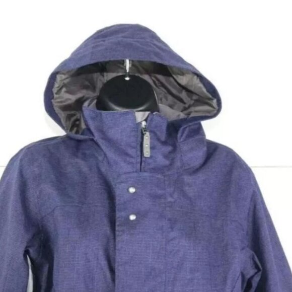Burton Dryride Purple Da Naang Snowboard Ski Coat Women's Size Small Hooded - Picture 3 of 13